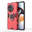 For OnePlus Ace 2 Pro Shockproof PC + TPU Holder Phone Case(Red) - 1
