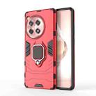 For OnePlus 12R / Ace 3 5G Shockproof PC + TPU Holder Phone Case(Red) - 1