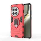 For OnePlus Ace 3 Pro Shockproof PC + TPU Holder Phone Case(Red) - 1