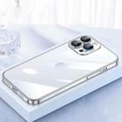 For iPhone 15 Pro SULADA JINGJIA Series Lens Protector PC Phone Case(Silver) - 1
