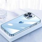 For iPhone 15 Pro SULADA JINGJIA Series Lens Protector PC Phone Case(Sierra Blue) - 1