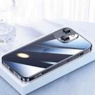 For iPhone 15 Plus SULADA JINGJIA Series Lens Protector PC Phone Case(Titanium Blue) - 1