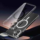 For iPhone 16 Plus SULADA Jingpin Series MagSafe All-inclusive Lens Electroplated TPU Phone Case(Transparent Black) - 1