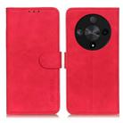 For Honor X9b KHAZNEH Retro Texture Flip Leather Phone Case(Red) - 1