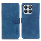 For Honor X8b KHAZNEH Retro Texture Flip Leather Phone Case(Blue) - 1