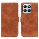 For Honor X8b KHAZNEH Retro Texture Flip Leather Phone Case(Brown) - 1