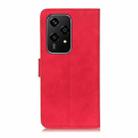For Honor 200 Lite Global KHAZNEH Retro Texture Flip Leather Phone Case(Red) - 3