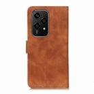 For Honor 200 Lite Global KHAZNEH Retro Texture Flip Leather Phone Case(Brown) - 3