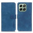 For Honor X6b KHAZNEH Retro Texture Flip Leather Phone Case(Blue) - 1