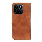 For Honor 200 Smart / Play 60 Plus KHAZNEH Retro Texture Flip Leather Phone Case(Brown) - 3