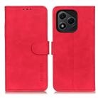 For Honor 400 Lite KHAZNEH Retro Texture Flip Leather Phone Case(Red) - 1