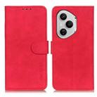 For Honor 400 Pro Global 160.8mm KHAZNEH Retro Texture Flip Leather Phone Case(Red) - 1