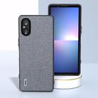 For Sony Xperia 5 V ABEEL Diamond Black Edge Phone Case(Jewel Black) - 2
