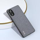For Sony Xperia 5 V ABEEL Diamond Black Edge Phone Case(Jewel Black) - 3