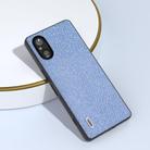 For Sony Xperia 5 V ABEEL Diamond Black Edge Phone Case(Sapphire Blue) - 3