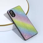 For Sony Xperia 5 V ABEEL Diamond Black Edge Phone Case(Rainbow Diamond) - 3
