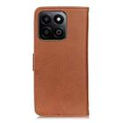 For Honor 200 Smart / Play 60 Plus KHAZNEH Cowhide Texture Horizontal Flip Leather Phone Case(Brown) - 3