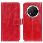 For Honor X9c Retro Crazy Horse Texture Flip Leather Phone Case(Red) - 1