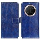 For Honor X9c Retro Crazy Horse Texture Flip Leather Phone Case(Blue) - 1