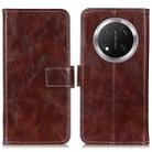 For Honor X9c Retro Crazy Horse Texture Flip Leather Phone Case(Brown) - 1