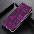 For Honor 400 Retro Crazy Horse Texture Flip Leather Phone Case(Purple) - 2