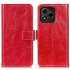 For Honor 400 Lite Global Retro Crazy Horse Texture Flip Leather Phone Case(Red) - 1