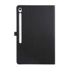 For Samsung Galaxy Tab S10 FE+ Fabric Texture Horizontal Flip Leather Tablet Case(Black) - 3