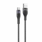 Yesido CA121C 2A USB to USB-C / Type-C Fast Charging Data Cable, Length:1m - 1