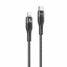 Yesido CA155 PD 20W USB-C / Type-C to 8 Pin Charging Data Cable, Length: 1m(Black) - 1
