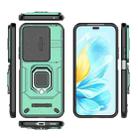 For Honor 200 Lite 5G Global Sliding Camshield TPU + PC Shockproof Phone Case with Holder(Green) - 3