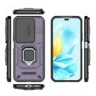 For Honor 200 Lite 5G Global Sliding Camshield TPU + PC Shockproof Phone Case with Holder(Purple) - 3