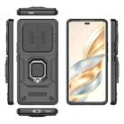 For Honor X60 Pro 5G Sliding Camshield TPU + PC Shockproof Phone Case with Holder(Black) - 3