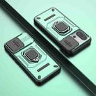 For OnePlus 13T 5G Sliding Camshield TPU + PC Shockproof Phone Case with Holder(Green) - 2