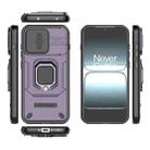 For OnePlus 13T 5G Sliding Camshield TPU + PC Shockproof Phone Case with Holder(Purple) - 3