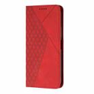 For Motorola Edge 50 Pro Diamond Splicing Skin Feel Magnetic Leather Phone Case(Red) - 2