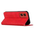 For Motorola Moto G Stylus 5G 2024 Diamond Splicing Skin Feel Magnetic Leather Phone Case(Red) - 3