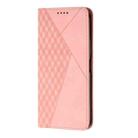 For Motorola Moto G75 Diamond Splicing Skin Feel Magnetic Leather Phone Case(Rose Gold) - 2