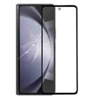 For Samsung Galaxy Z Fold5 SM-F946B LCD Secondary Screen Outer Glass Lens with OCA Optically Clear Adhesive - 1