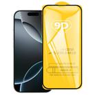 For iPhone 16 Pro 9D Full Glue Screen Tempered Glass Film - 1