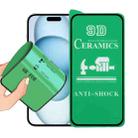 For iPhone 15 Pro 9D Full Screen Full Glue Ceramic Film - 1