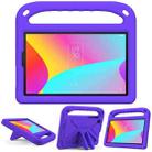 For TCL Tab 8 LE Handle EVA Shockproof Tablet Case with Holder(Purple) - 1