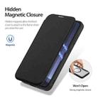 For Samsung Galaxy S25+ 5G DUX DUCIS Skin X Pro Series Magsafe PC + TPU Phone Leather Case(Black) - 3