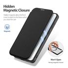 For Samsung Galaxy S25 Edge 5G DUX DUCIS Skin X Pro Series Magsafe PC + TPU Phone Leather Case(Black) - 3