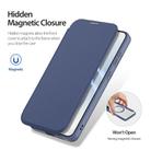 For Samsung Galaxy S25 Edge 5G DUX DUCIS Skin X Pro Series Magsafe PC + TPU Phone Leather Case(Blue) - 3