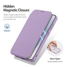 For Samsung Galaxy S25 Edge 5G DUX DUCIS Skin X Pro Series Magsafe PC + TPU Phone Leather Case(Purple) - 3
