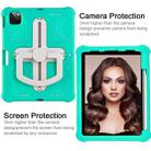 For iPad Pro 11 2024 Shield 360 Rotation Handle EVA Shockproof PC Tablet Case(Mint Green Beige) - 2