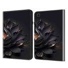 For Samsung Galaxy Tab A8 10.5 2022 Crystal Texture Painted Leather Tablet Case(Purple Lotus) - 1