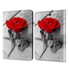 For Samsung Galaxy Tab A 9.7 Crystal Texture Painted Leather Tablet Case(Rose) - 1