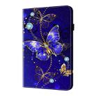For Samsung Galaxy Tab S6 T860 Crystal Texture Painted Leather Tablet Case(Diamond Butterflies) - 2