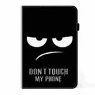 For Samsung Galaxy Tab S7 / S8 / S9 Crystal Texture Painted Leather Tablet Case(Dont Touch My Phone) - 2